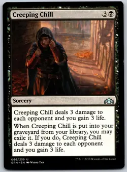 Creeping Chill U Guilds of Ravnica 66 NM - Image 1