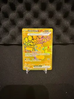 Pokemon TCG Pikachu ex 179/131 Sv: Prismatic Evolutions Gold Holo NM - Image 1