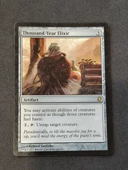 Thousand-Year Elixir - MTG - Commander - LP - Image 1