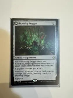 MTG Magic Dowsing Dagger Ixalan 235 NM - Image 1