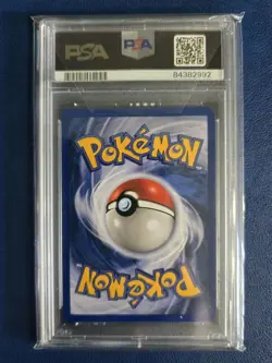 Pokemon 2000 Team Rocket Dark Dragonite Holo 1st Edition PSA 8 - Image 2