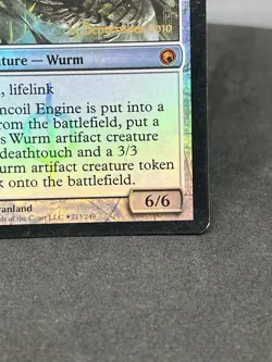 WURMCOIL ENGINE PRE-RELEASE FOIL MAGIC THE GATHERING MYTHIC FOIL NM - Image 5