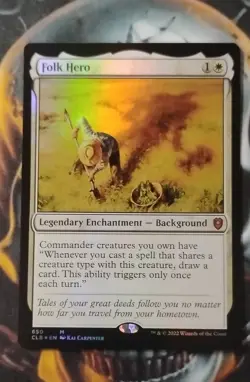 Folk Hero Commander Legends: Battle for Baldur's Gate Foil - Image 1