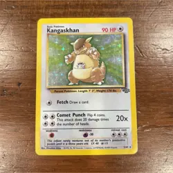 Pokemon Kangaskhan Jungle 5/64 Holo Rare 1999 Wizards of the Coast Card - Image 1