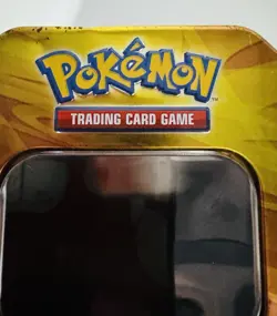 Pokemon Trading Card Tin EMPTY 6”X4.5”X3” Diamond & Pearl Series Infernape 2007 - Image 2