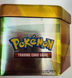 Pokemon Trading Card Tin EMPTY 6”X4.5”X3” Diamond & Pearl Series Infernape 2007 - Image 5