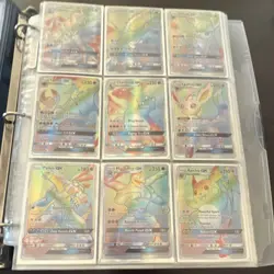 27 Pokemon GX Rainbow Rare Holo Cards, all individually sleeved - Image 1