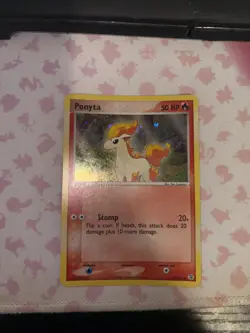 Pokemon Ponyta EX TCG FireRed & LeafGreen Set Card 76/112 Reverse Holo - Image 1