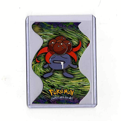 GLOOM - Topps Pokemon TV Animation Series 2 Die-Cut Embossed #EV5 #44 White LP - Image 1