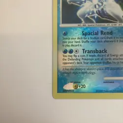 Pokemon 2008 Dialga 16/106 Platinum Stamped Burger King Reverse Holo Near Mint - Image 2