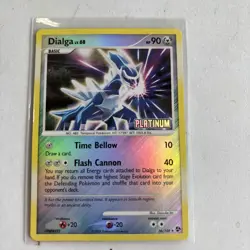Pokemon TCG Dialga 16/106 Platinum Burger King Reverse Holo Promo Nm- - Image 1