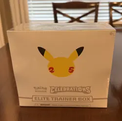 2021 Pokemon Celebrations Elite Trainer Box 25th Anniversary ETB NEW SEALED - Image 1