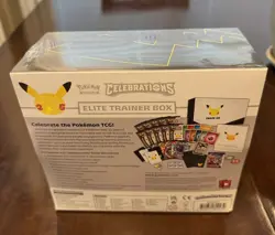 2021 Pokemon Celebrations Elite Trainer Box 25th Anniversary ETB NEW SEALED - Image 2