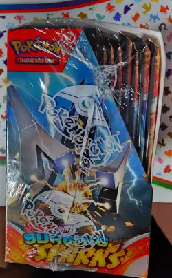 Pokemon TCG Scarlet & Violet Surging Sparks Booster Box Pack - Factory Sealed - Image 3