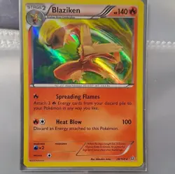 Pokemon Blaziken XY Primal Clash Holo Rare Stage 2 140 HP English 28/160 - Image 1