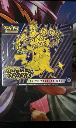 Pokemon TCG Sealed S&V Surging Sparks ETB *READ DESCRIPTION* - Image 1