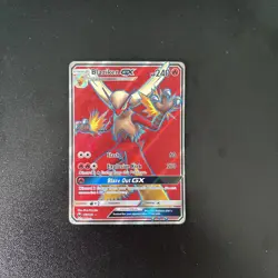 FULL ART BLAZIKEN GX 153 POKEMON SUN & MOON CELESTIAL STORM LP - Image 1