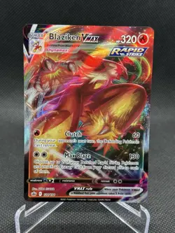 BLAZIKEN VMAX 021/198 Chilling Reign VMAX RARE Holo Pokemon TCG NM - Image 1