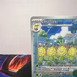 Pokemon TCG Sunflora Illustration Rare Card 169/167 Twilight Masquerade NM - Image 2