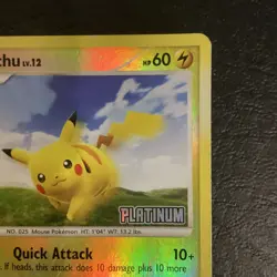 2008 Pokemon Diamond & Pearl Majestic Dawn Pikachu Reverse Holo #70/100 - Image 3
