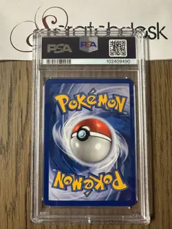 PSA 8 - Pokemon DARK GOLBAT 7/82 - TEAM ROCKET 1st Edition - Holo NEAR MINT - Image 2