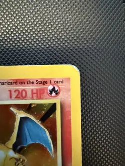 Pokemon TCG Charizard 004/130 Base Set 2 Holo Rare English SWIRL - Image 4