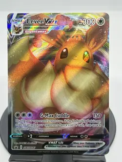 Pokemon TCG Eevee VMAX Sword & Shield Promo NM - Image 1