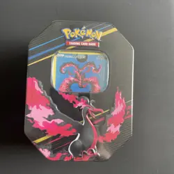 Pokemon TCG Crown Zenith Galarian Moltres Tin. Brand New & Sealed - Image 1
