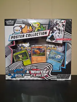 Pokemon Scarlet & Violet Black Bolt & White Flare Poster Collection Box - Image 2