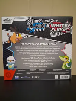 Pokemon Scarlet & Violet Black Bolt & White Flare Poster Collection Box - Image 5