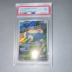 Pokemon Snorlax SVP Scarlet & Violet Promo 051 Holo English PSA 9 - Image 2