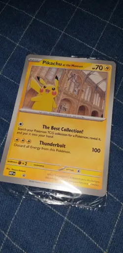10 Pokemon TCG Pikachu At The Museum Promo Cards Brand New Sealed - Image 1