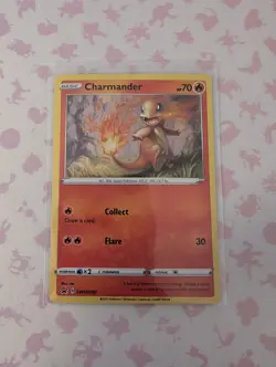 Pokemon TCG Charmander SWSH092 SWSH Sword & Shield Promo Cards Holo - Image 1