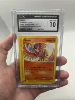 2002 Pokemon TCG WOTC Promo Ho-oh #52 Pokemon Center New York NY Stamp CGC 10 - Image 3