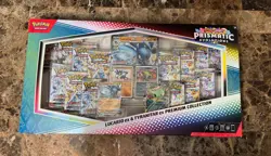 Pokemon Prismatic Evolutions Lucario & Tyranitar EX Premium Collection Sams Club - Image 1