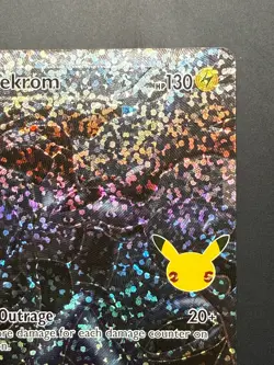 2021 POKEMON CELEBRATIONS CLASSIC COLLECTION #114 FULL ART/ZEKROM - Image 3