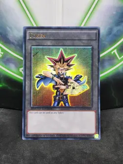Yugioh Yami Yugi Token YGLD-ENTKN Ultra Rare NM - Image 1