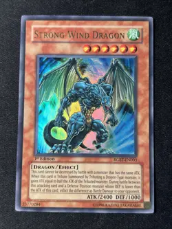 Strong Wind Dragon - RGBT-EN003 - Ultra Rare 1st Ed NM Yugioh - Image 1