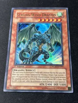 Strong Wind Dragon - RGBT-EN003 - Ultra Rare 1st Ed NM Yugioh - Image 3
