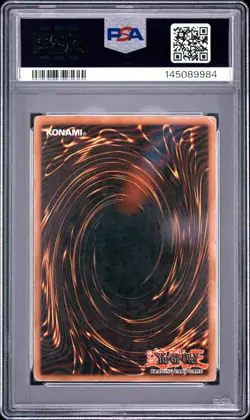 2002 YU-GI-OH! STARTER DECK: KAIBA #001 BLUE-EYES WHITE DRAGON PSA 4 - Image 2
