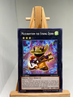 Muzurhythm The String Djinn - 1st Edition SP14-EN028 - NM - YuGiOh - Image 1