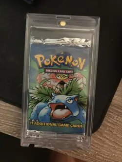 BOX FRESH - 1999 Pokemon Base Set Unlimited Booster Pack | FACTORY SEALED | WOTC - Image 2