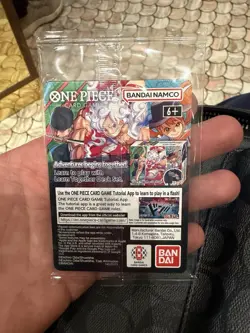 One Piece CCG US Voyage Monkey D.Luffy Promo Holo Card 5000 Power - Image 2