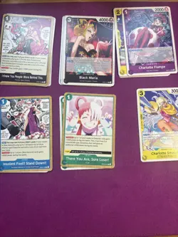 One Piece Heroines Edition 14 Card Rare Foil Lot. English 1 L Card And 30 Common - Image 5