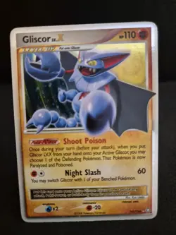 Pokemon TCG Gliscor Card Legends Awakened 2008 141/146 LV.X Holographic Rare - Image 1