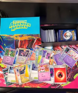 Pokemon Ascended Heroes Bulk lot 375+ Cards (Holos, Reverse Holos, Trainers) - Image 1