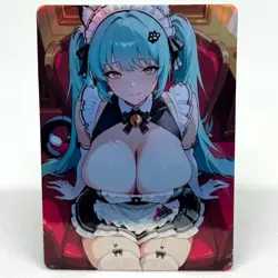 NIKKE Goddess of Victory Privaty Goddess Anime Waifu ACG Foil Card - Image 1