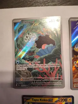 Pokemon TCG 6 Card Lot - SIR, EX, FULL ART TRAINER Mega Lucario EX Near Mint - Image 5