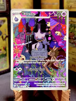Banette 234/217 Illustration Rare Holo Pokemon Card NM Condition Never Played - Image 1