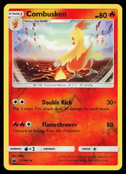 Combusken 27/168 Reverse Holo Uncommon Celestial Storm Pokemon Card - Image 1